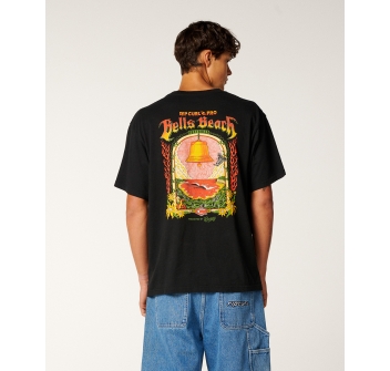RIP CURL BELLS PRO 26 EVENT TEE BLACK