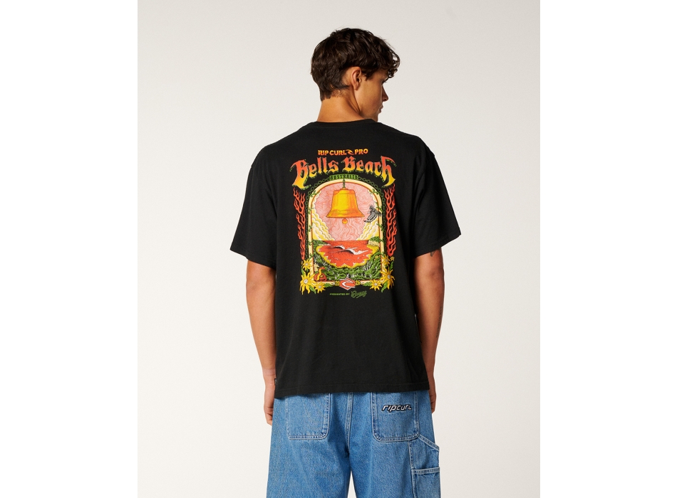 RIP CURL BELLS PRO 26 EVENT TEE BLACK