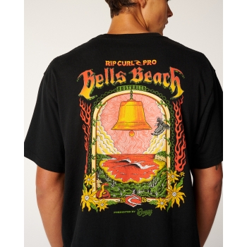 RIP CURL BELLS PRO 26 EVENT TEE BLACK