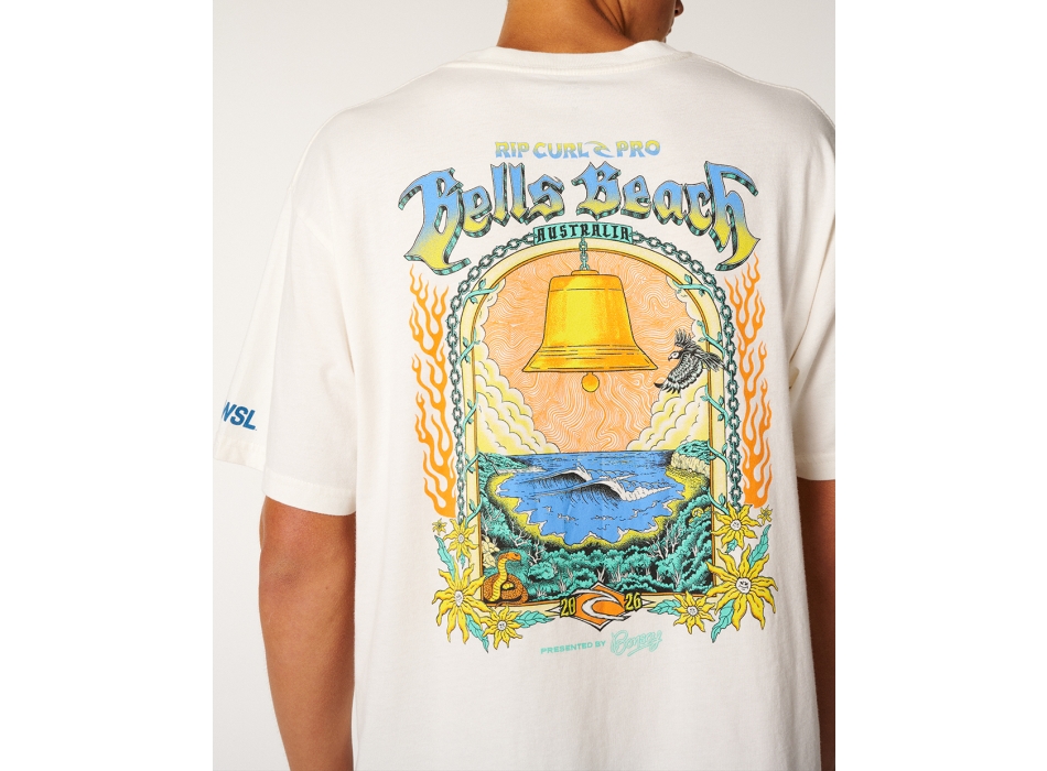 RIP CURL BELLS PRO 26 EVENT TEE BONE