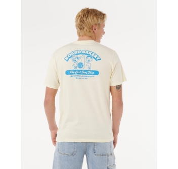 RIP CURL T-SHIRT BOARD BAKERY BLACK