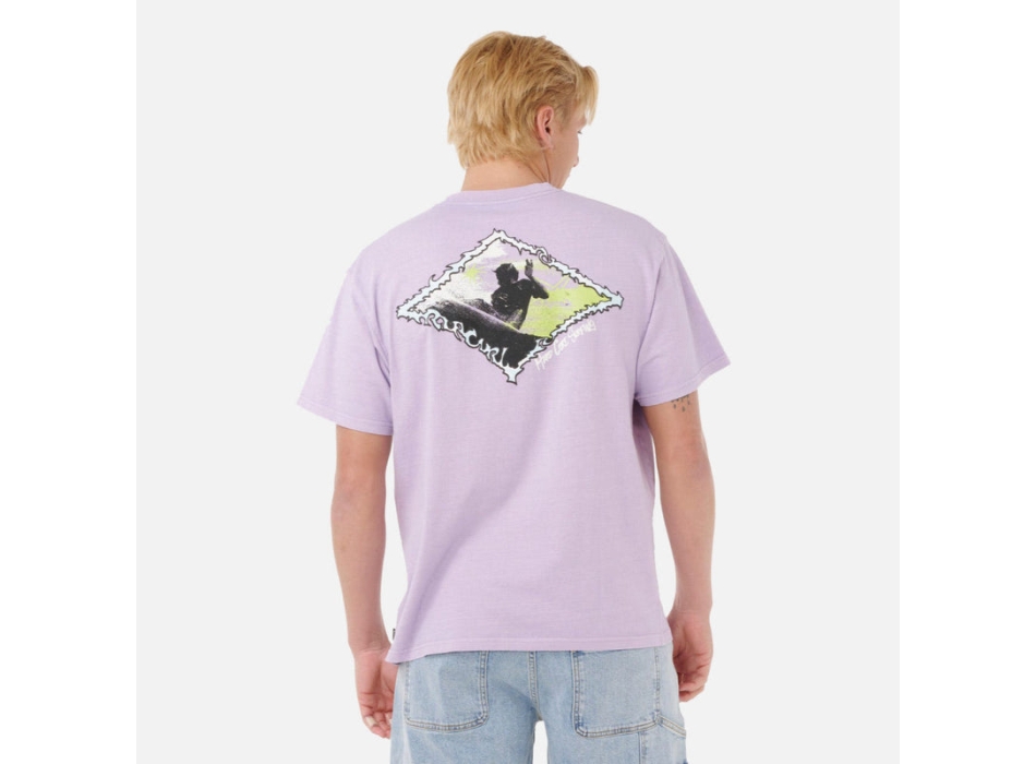 RIP CURL T-SHIRT BOARD BAKERY BLACK
