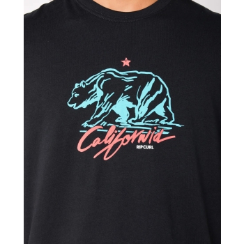 RIP CURL DESTI ANIMALS SHORT SLEEVE TEE BLACK