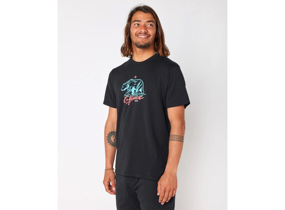 RIP CURL DESTI ANIMALS SHORT SLEEVE TEE BLACK