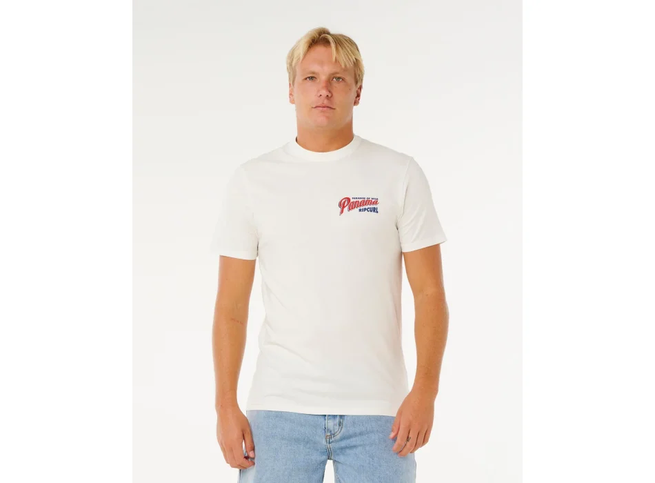 RIP CURL DESTI ANIMALS TEE BONE