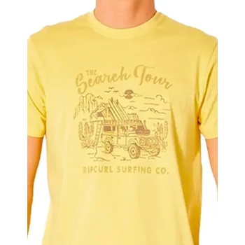 RIP CURL DRIFTER TEE RETRO YELLOW