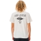 RIP CURL FADE OUT ICON TEE BONE