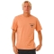 RIP CURL FADE OUT ICON TEE CLAY