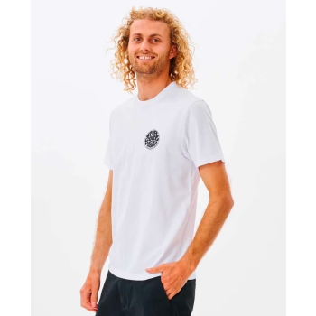 RIP CURL ICON TEE WHITE