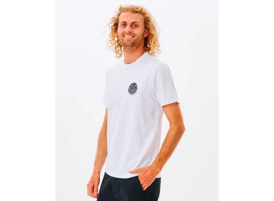 RIP CURL ICON TEE WHITE