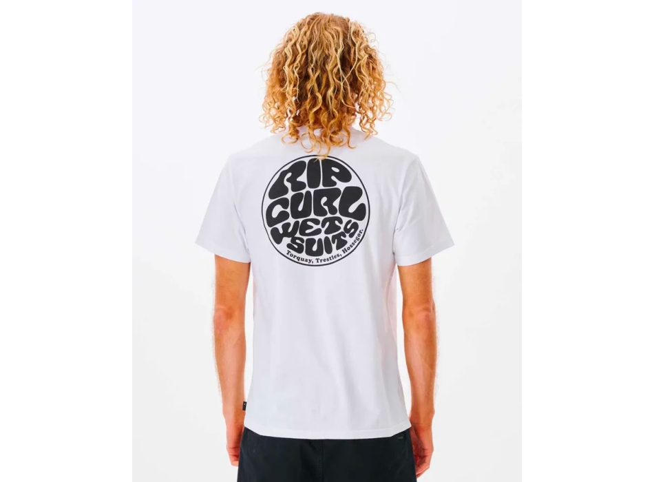 RIP CURL ICON TEE WHITE
