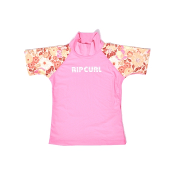 RIP CURL GIRLS 0-6 SHORT SLEEVE UUV50+ TEE