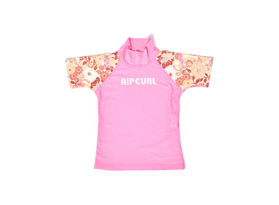 RIP CURL GIRLS 0-6 SHORT SLEEVE UUV50+ TEE