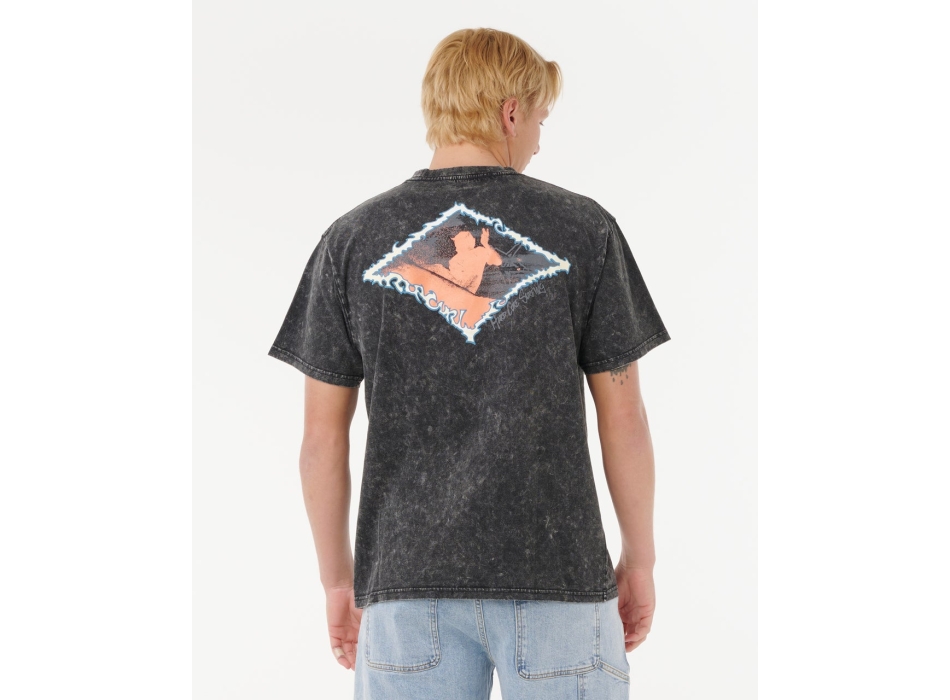 RIP CURL T-SHIRT RAW ENERGY THRASH ICED LAVENDER