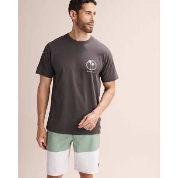 RIP CURL T-SHIRT RAW ENERGY THRASH ICED LAVENDER