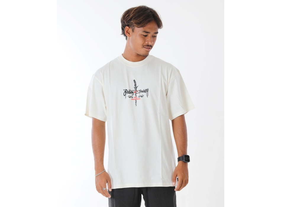 RIP CURL T-SHIRT RAW ENERGY THRASH ICED LAVENDER