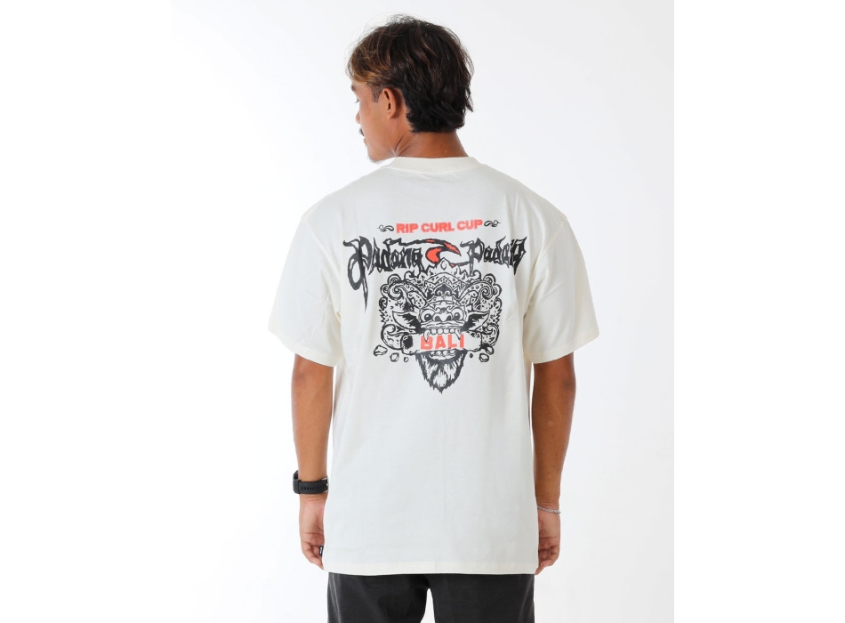 RIP CURL T-SHIRT RAW ENERGY THRASH ICED LAVENDER