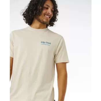 RIP CURL REEL IT IN TEE VINTAGE WHITE