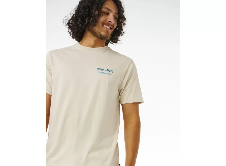 RIP CURL REEL IT IN TEE VINTAGE WHITE