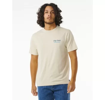 RIP CURL REEL IT IN TEE VINTAGE WHITE