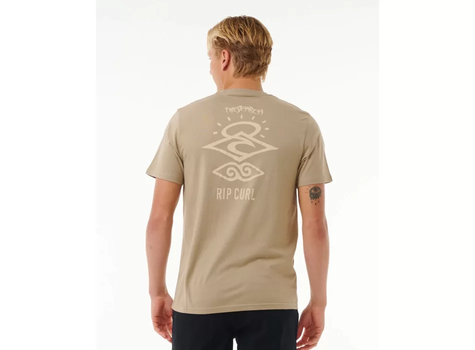 RIP CURL SEARCH ICON TEE SAND