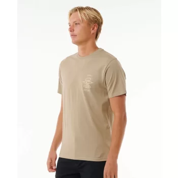 RIP CURL SEARCH ICON TEE SAND