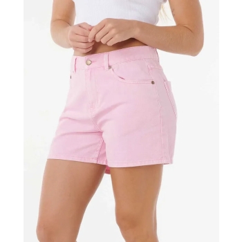 RIP CURL TABBY DENIM SHORT FOR WOMEN PINK