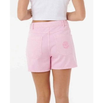 RIP CURL TABBY DENIM SHORT FOR WOMEN PINK