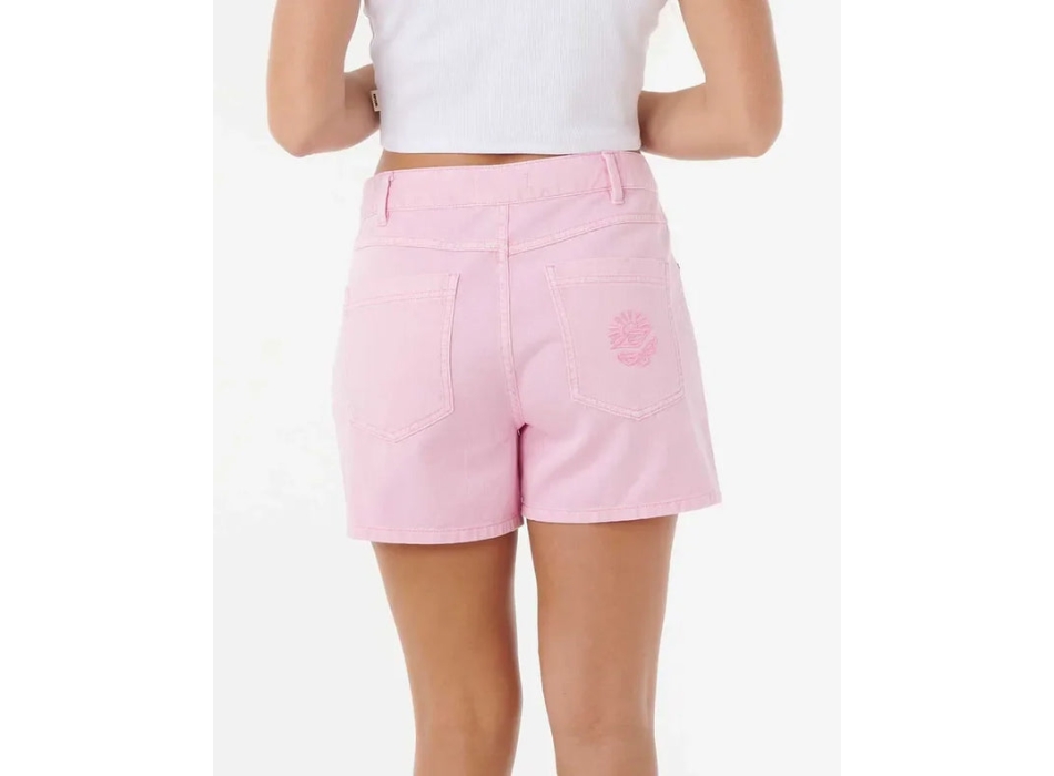 RIP CURL TABBY DENIM SHORT FOR WOMEN PINK