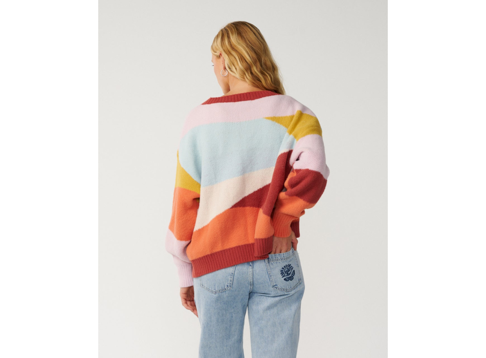 RIP CURL THE SEARCH STRIPE CARDIGAN