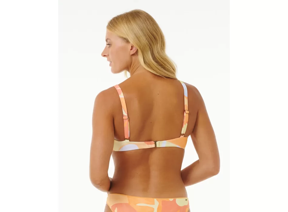 RIP CURL HIGH TIDE D-DD CROP TOP BRIGHT RED