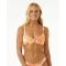 RIP CURL HIGH TIDE D-DD CROP TOP BRIGHT RED