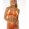 RIP CURL TIDE REVIVAL CROSSBACK TRIANGLE BIKINI TOP BRIGHT RED