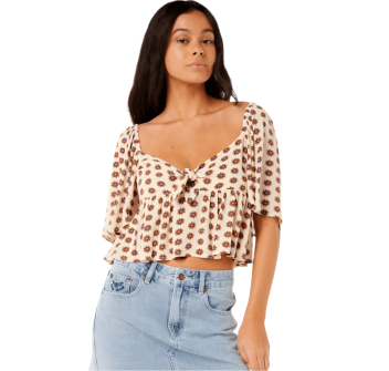 RIP CURL BLOCK PARTY KNIT TOP