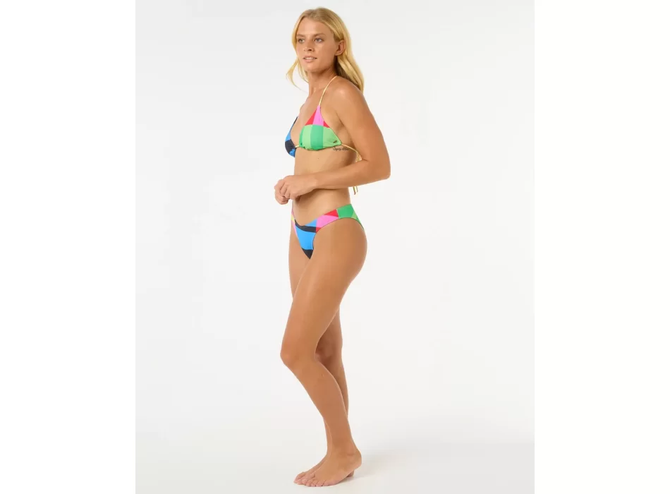 RIP CURL LAS DALIAS HIGH LEG CHEEKY BIKINI BOTTOM
