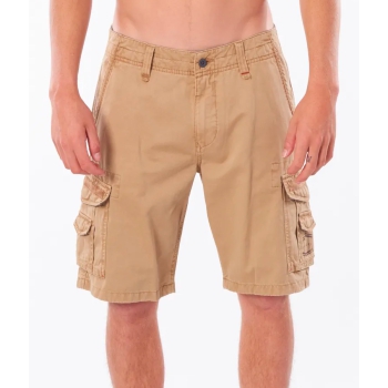 RIP CURL TRAIL CARGO WALKSHORTS 21" KHAKI