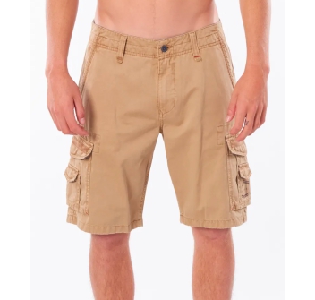 RIP CURL TRAIL CARGO WALKSHORTS 21" KHAKI