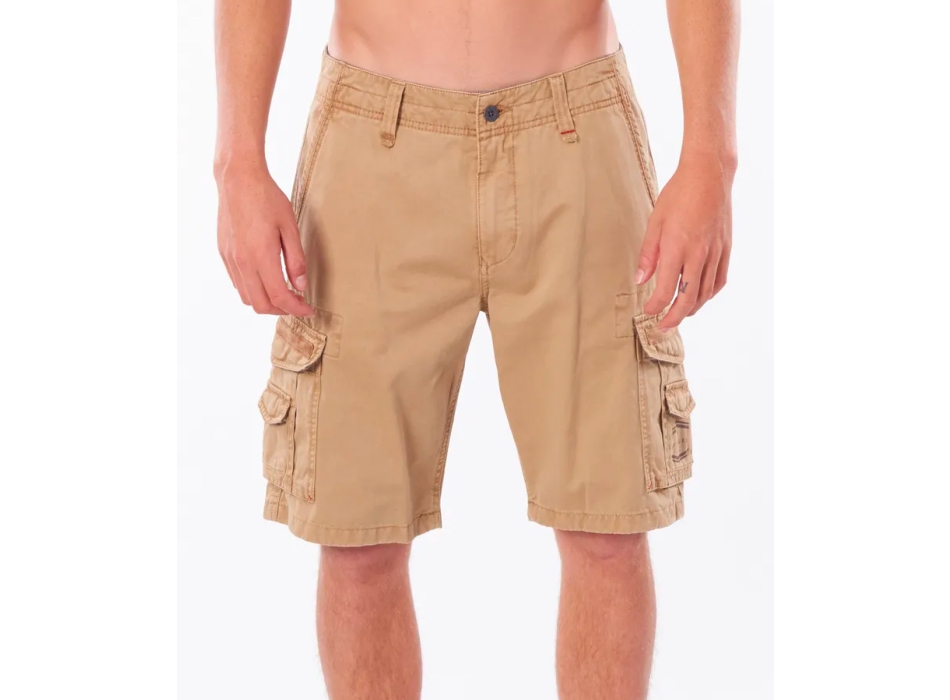 RIP CURL TRAIL CARGO WALKSHORTS 21" KHAKI