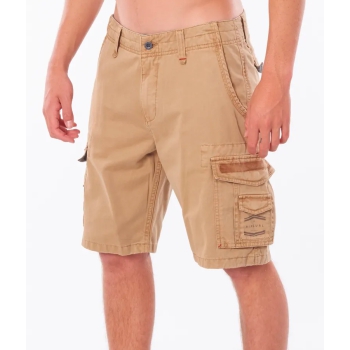 RIP CURL TRAIL CARGO WALKSHORTS 21" KHAKI