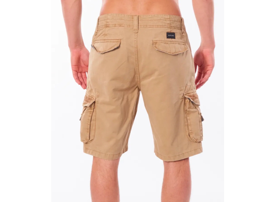 RIP CURL TRAIL CARGO WALKSHORTS 21" KHAKI