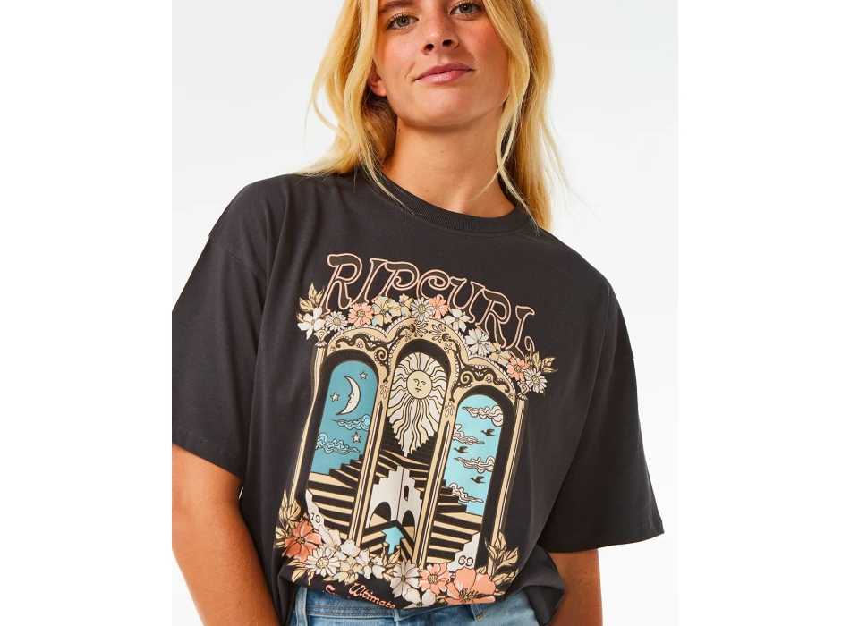 RIP CURL TROPICAL TOUR HERITAGE SHORT SLEVVE TEE