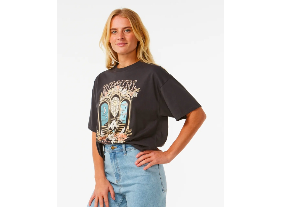 RIP CURL TROPICAL TOUR HERITAGE SHORT SLEVVE TEE