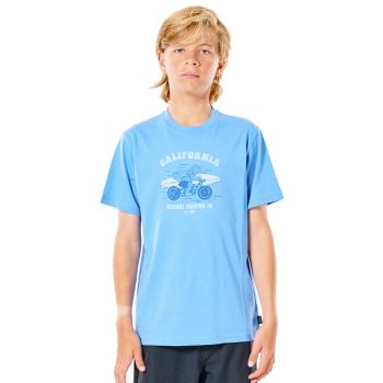 RIP CURL TUCKITO TEE BOY ELECTRIC BLUE