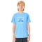 RIP CURL TUCKITO TEE BOY ELECTRIC BLUE