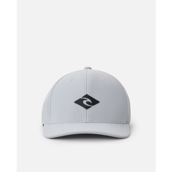 RIP CURL VAPORCOOL DIAMOND FLEXFIT CAP LIGHT GREY