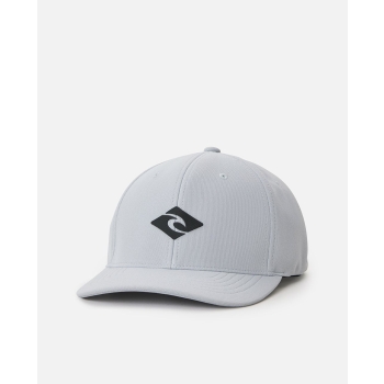 RIP CURL VAPORCOOL DIAMOND FLEXFIT CAP LIGHT GREY