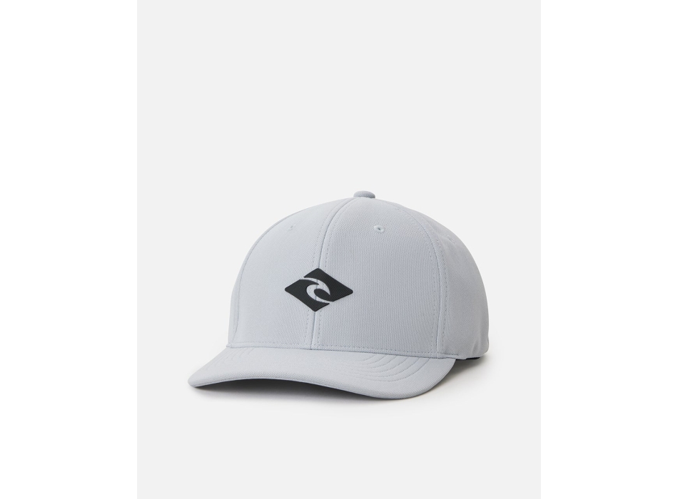 RIP CURL VAPORCOOL DIAMOND FLEXFIT CAP LIGHT GREY