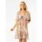 RIP CURL CALA VADELLA MINI DRESS WOMAN MULTI