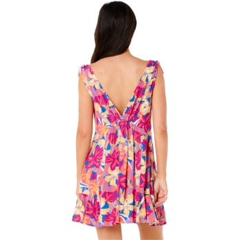 RIP CURL ES VEDRA COVER UP PARTY DRESS MULTI