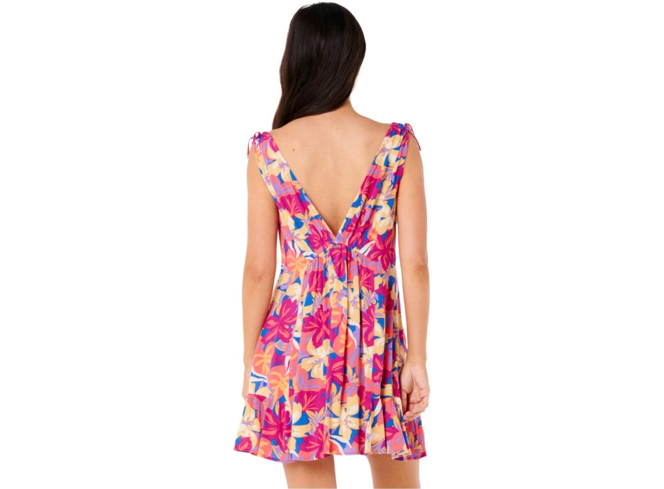 RIP CURL ES VEDRA COVER UP PARTY DRESS MULTI
